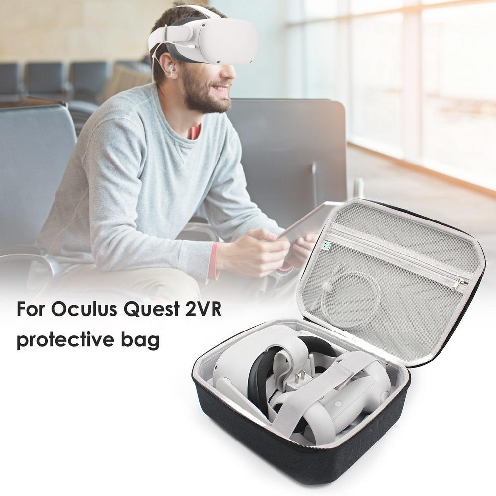 Reizen Draagtas Voor Oculus Quest 2 Vr Headset Harde Eva Opbergtas Doos Voor Oculus Quest2 Beschermende Pouch Vr accessoires