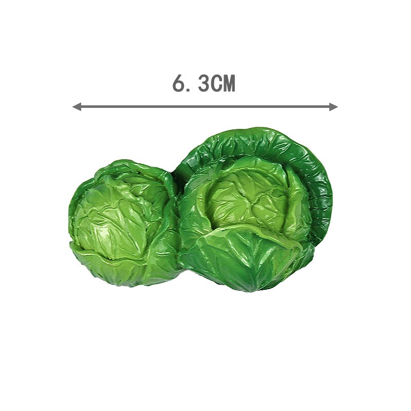 Home Decoration RefrigeratoR Sticker 3D Celery Radish Mushroom Potato Broccoli VegetablesPolyresin Fridge Magnet