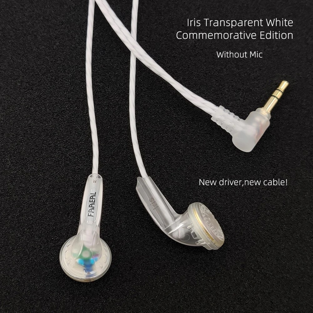 FAAEAL irys jasne wersja 32om w uchu płaskie słuchawki douszne HiFi gitara basowa jakość dźwięku słuchawki robić xiaomi/Huawei/iphone