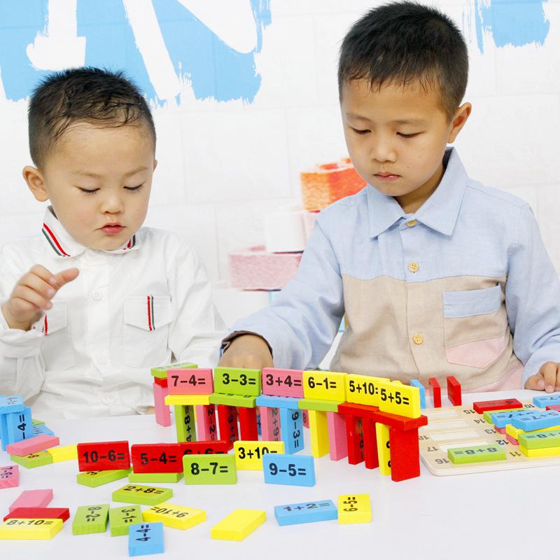Bloques de dominó matemáticos para niños, 110 Uds.: Default Title