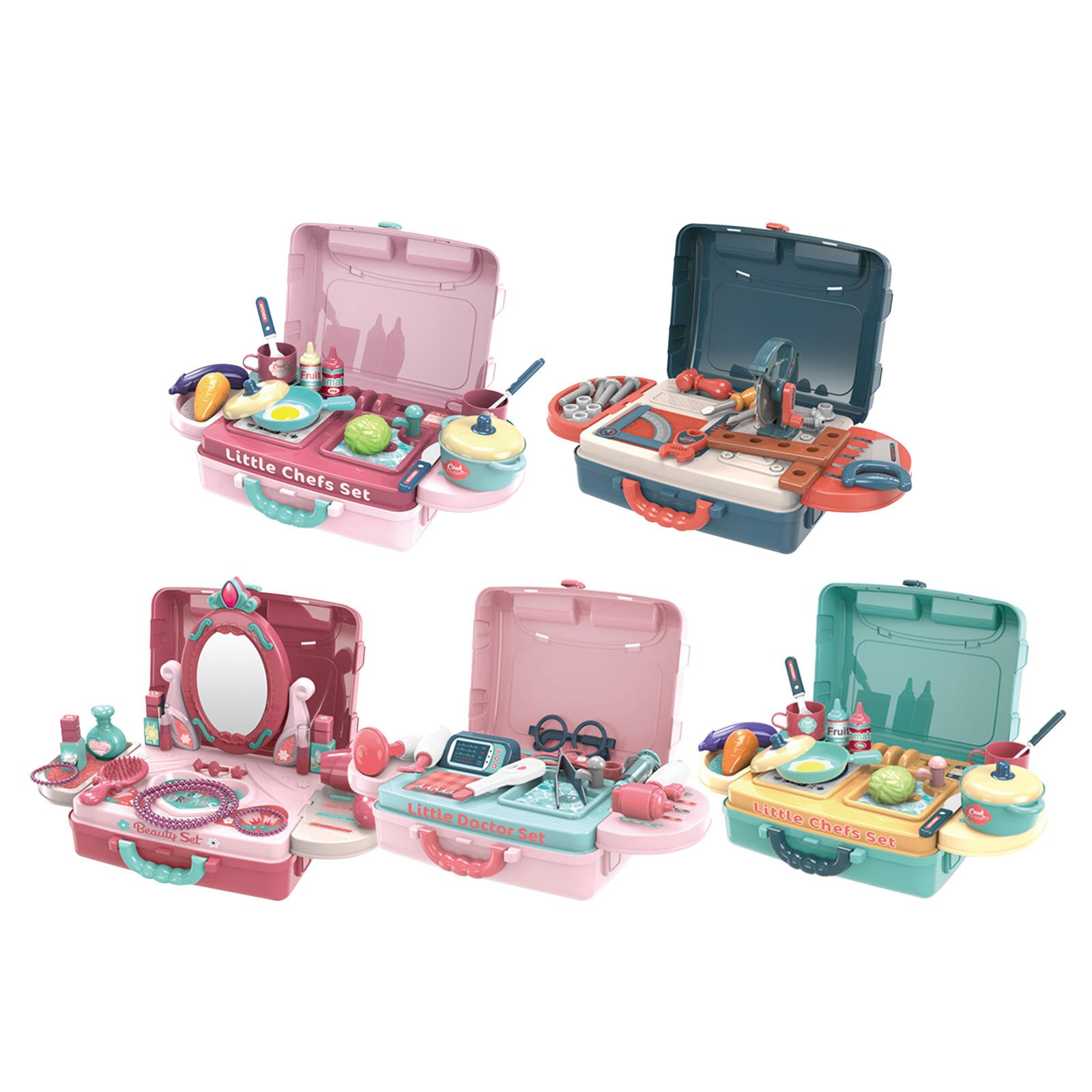 1 Set Children Pretend Play for Christmas Family Party Girls