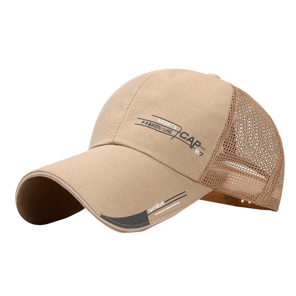 Gorras Mujer Pet Homme Womens Mans Katoen Geborduurde Unisex Baseball Caps Verstelbare Hip Hop Baseball Caps # EEN: Brown