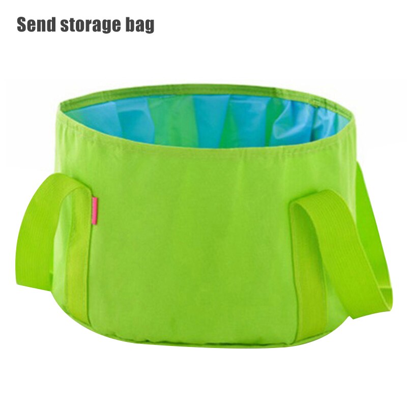 Seau pliable portable de voyage grande capacité seau pliable multifonction pour l'extérieur et la maison