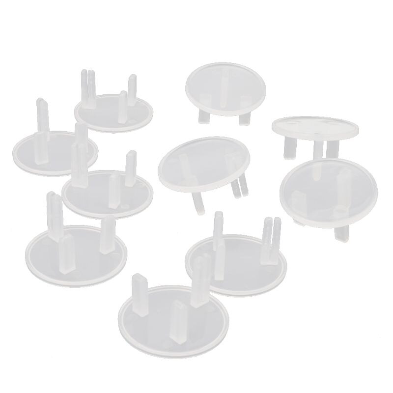 10 Pcs Uk Stopcontact Cover Stekkers Baby Elektrische Sockets Outlet Plug Kids Elektrische Veiligheid Protector Sockets Bescherming