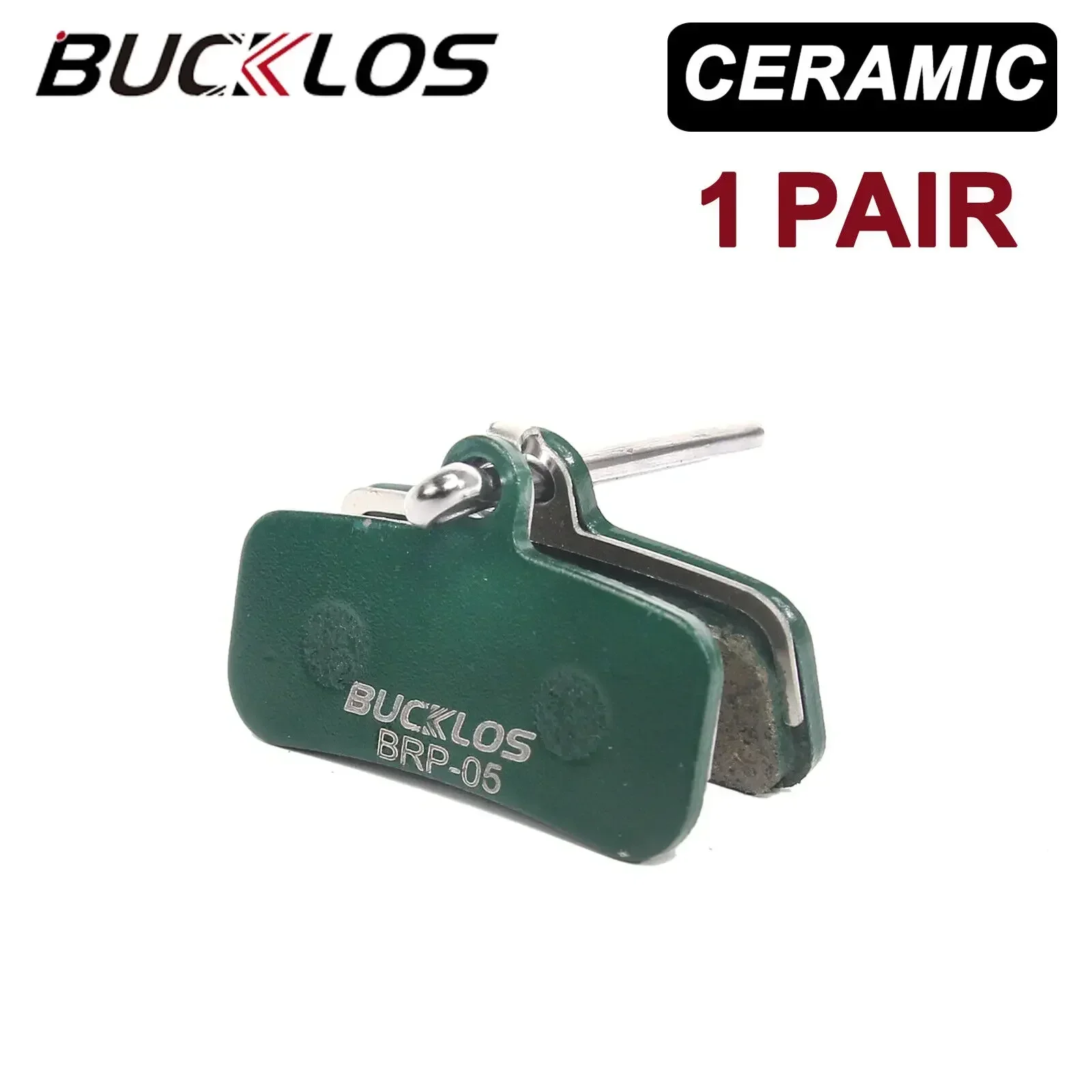 BUCKLOS plaquettes de frein de vélo pour Shimano BR-M8120 M7120 M8020 D01S D03S plaquette de frein à disque résine céramique cuivre fritté 1/2/5 paires: YELLOW