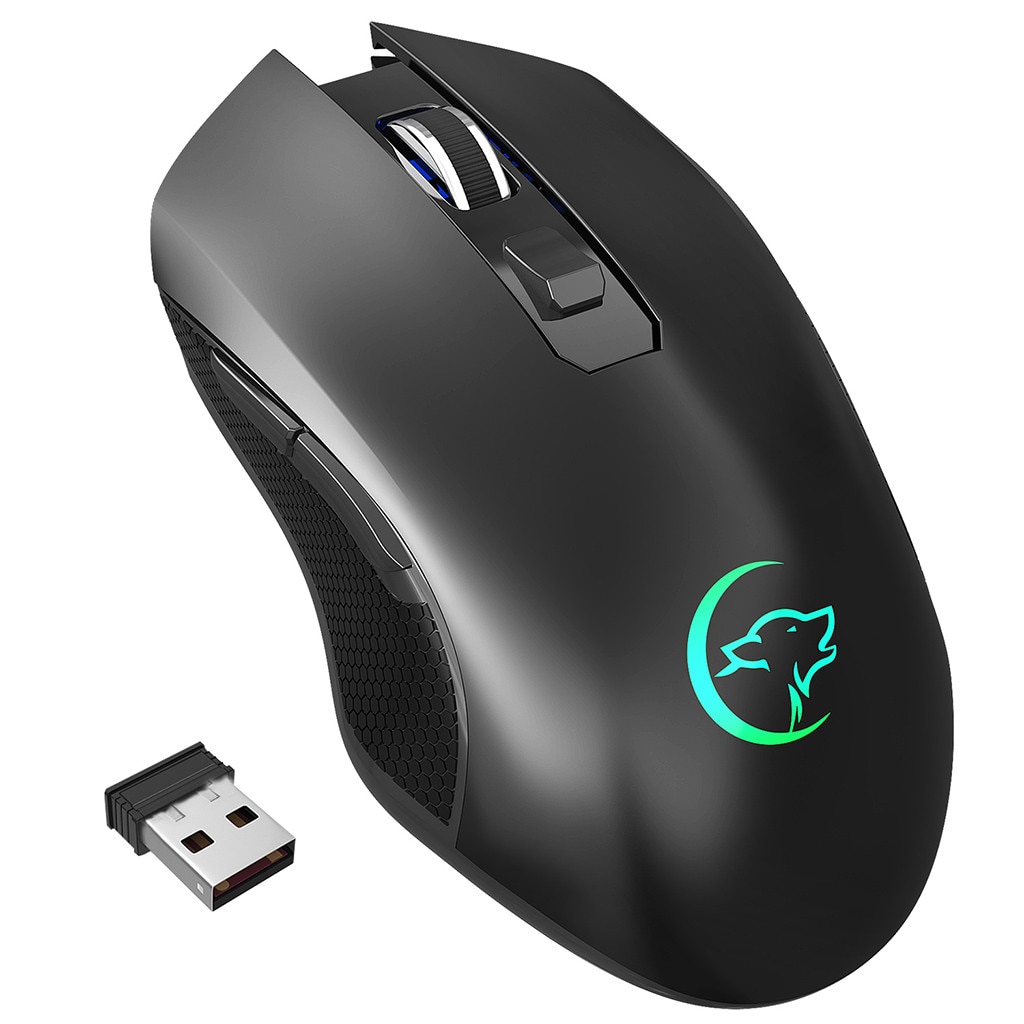 2.4G USB Wireless Mouse 2400DPI Adjustable Recharg... – Grandado