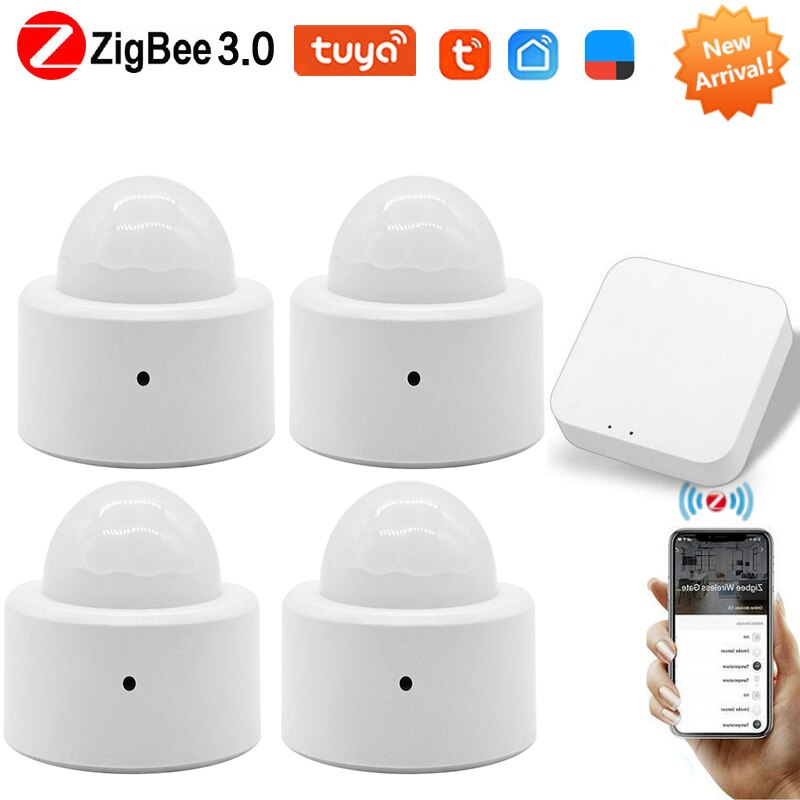 Tuya motion sensor intelligent human body movement infrared sensor pir sensor body motion wireless ZigBee requires Wifi gateway