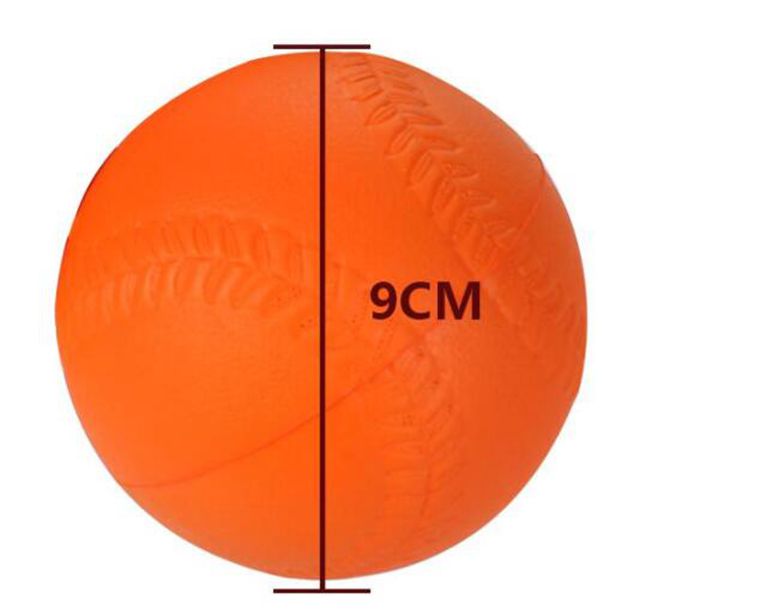 ! 12 inch softbal, schuim zachte bal solid foam bal,: Orange