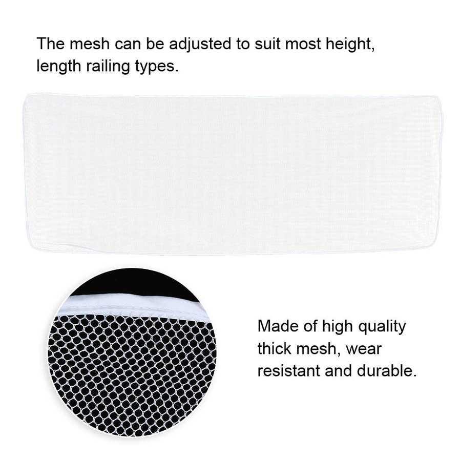 2M Child Safety Net Balcony Baby Safety Stairs Railnet Kid Children Pet Stairs Railing Guard Accident Prevention Mesh
