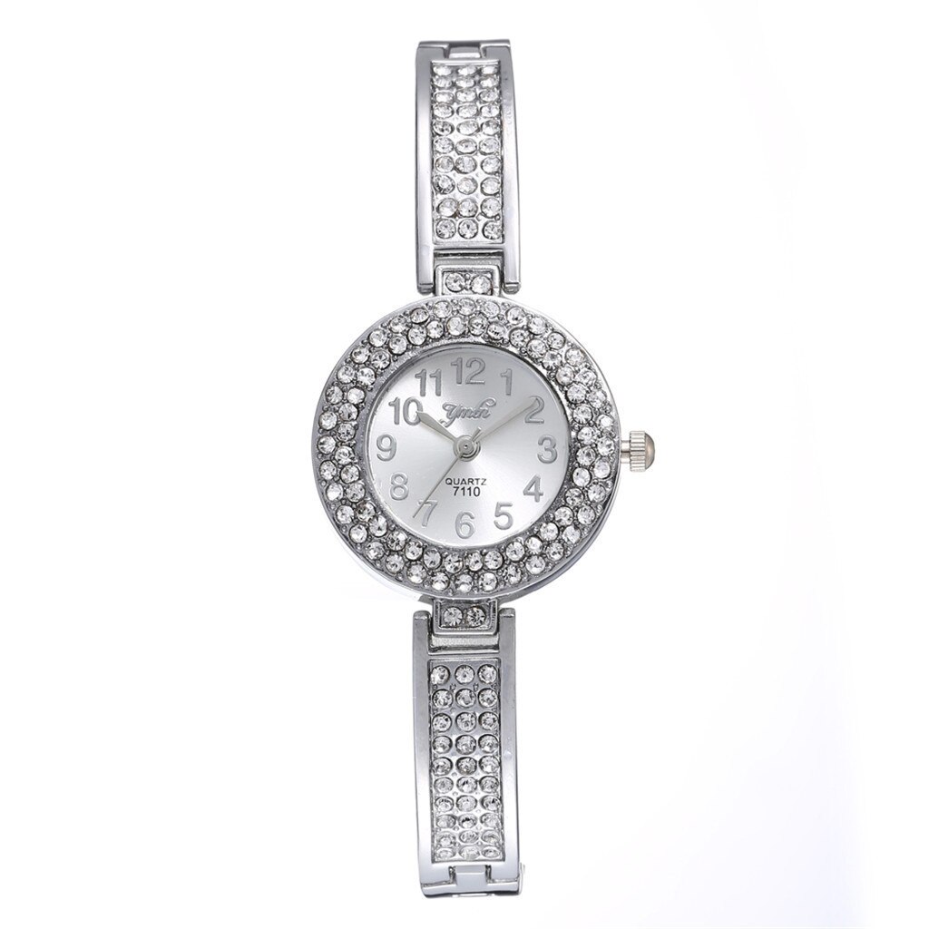 Vrouwen Individuele Legering Quartz Horloge Vrouwen Volledige Diamond Luxe Horloge Vrouwen Horloges Jurk Horloge Party Decoratie Femal: Default Title