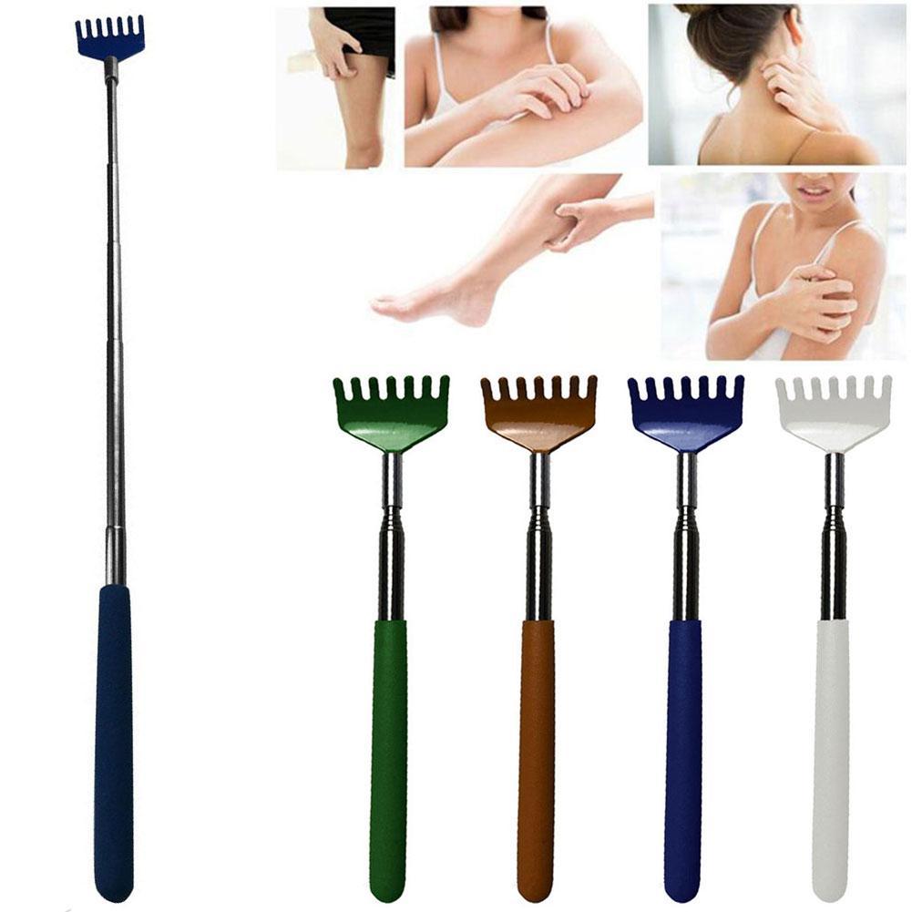 Steel Telescopic Back Scratcher Scratching Backscratcher Massager Back Scraper Anti Itch Claw Back Massage Tool For Elders
