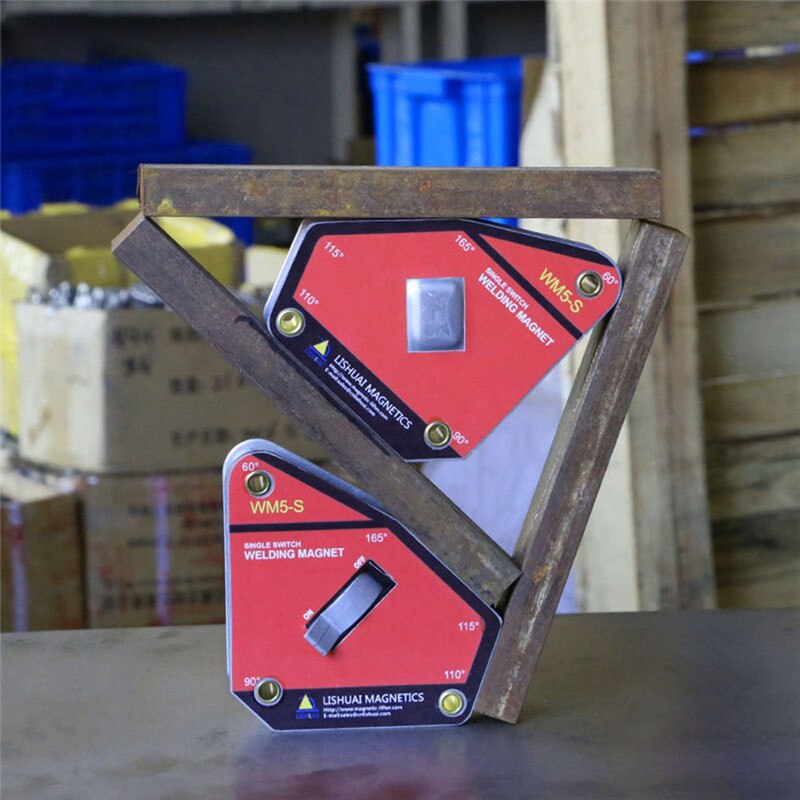 Flervinklet sterk kraft neodym sveisemagnet / ndfeb 1 stk magnetisk klemme industrimagnet stor størrelse