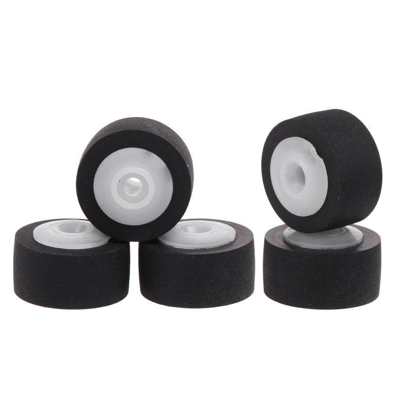 5Pcs Wheel Belt Pulley Rubber Pressure Recorder Cassette Deck Pinch Roller Tape Stereo Player 13x8x2.5mm Pinch Roller