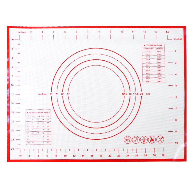 Siliconen Multifunctionele Bakken Matten Pizza Deeg Non-stick Maker Pads voor Keuken Koken Gereedschap Gebruiksvoorwerpen Bakvormen Accessoires