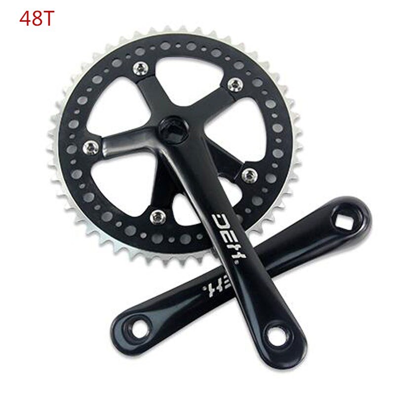 46t/48t/52t*170mm ultralichte aluminium crank racefiets retro kettingblad fiets crankstel & crank holle kettingwiel czy 005