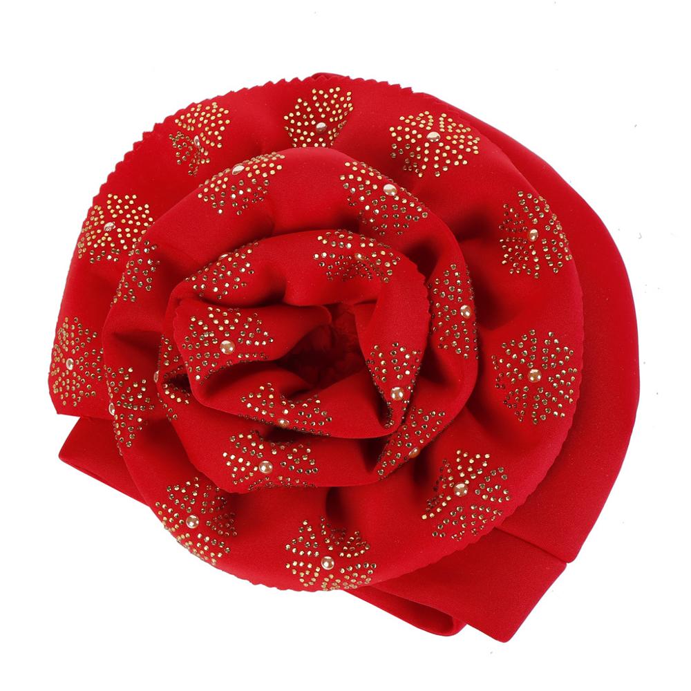 Turban pentru femei, hijab interior, flori de culoare uni, tochie musulmană, hijab, șepci sub eșarfă, turbane arabe pentru doamne