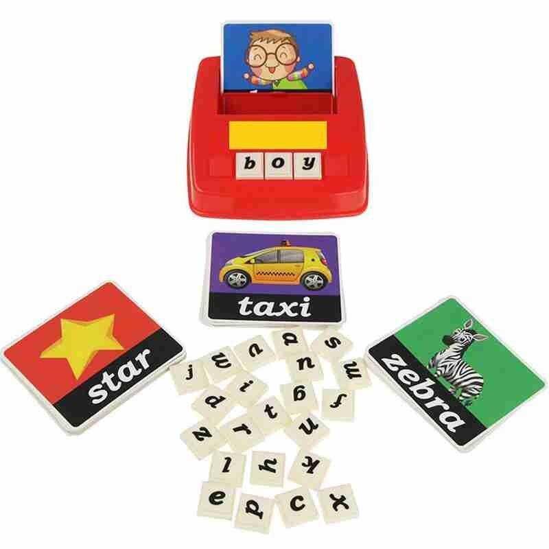 26 Alphabet Letter Spelling Game For Kids Preschooler Educational Learning Machine Hobbies English Language Teaching Puzzles
