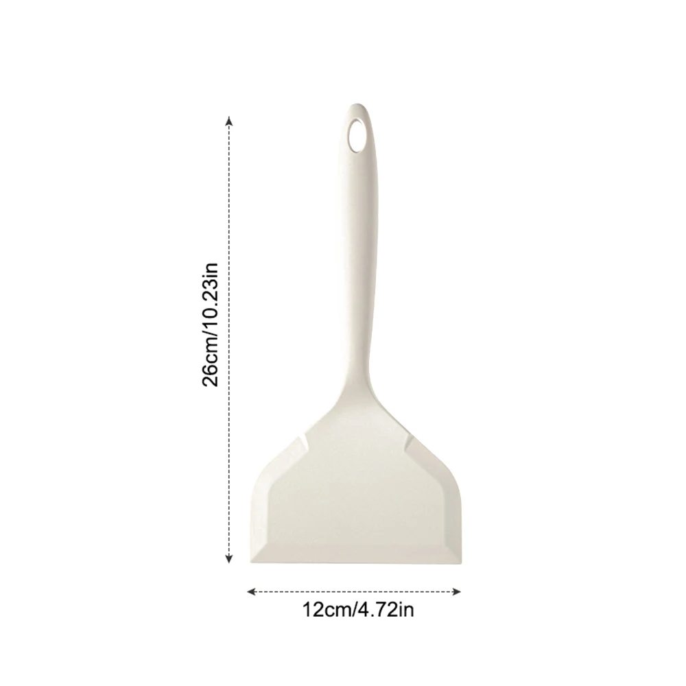 1Stck Silikon Spatel Lebensmittel Klasse Kochen Utensilien Backen Tamagoyaki Nicht-Stock Kochgeschirr Steak Pizza Spachtel Geschirr Werkzeuge: Licht Grau