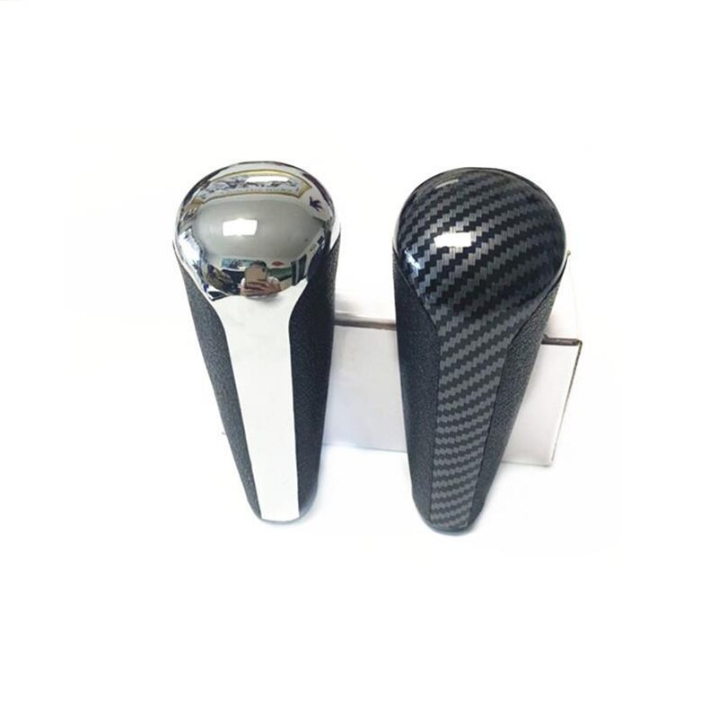 Pomello del cambio con testa del cambio opaca cromata AT custodia per pallamano automatica per Citroen C2C4 Triumph Sega Peugeot 206 207 307 408 accessori