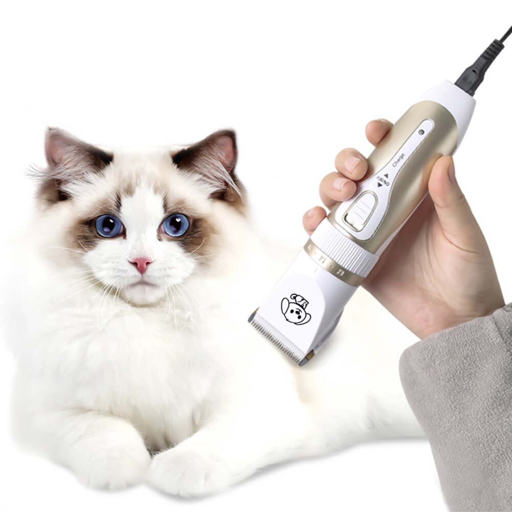 Oplaadbare Hond Haar Trimmer Dier Grooming Clippers Kat Kapsel Machine Kat Hond Haar Trimmer Grooming Cutter