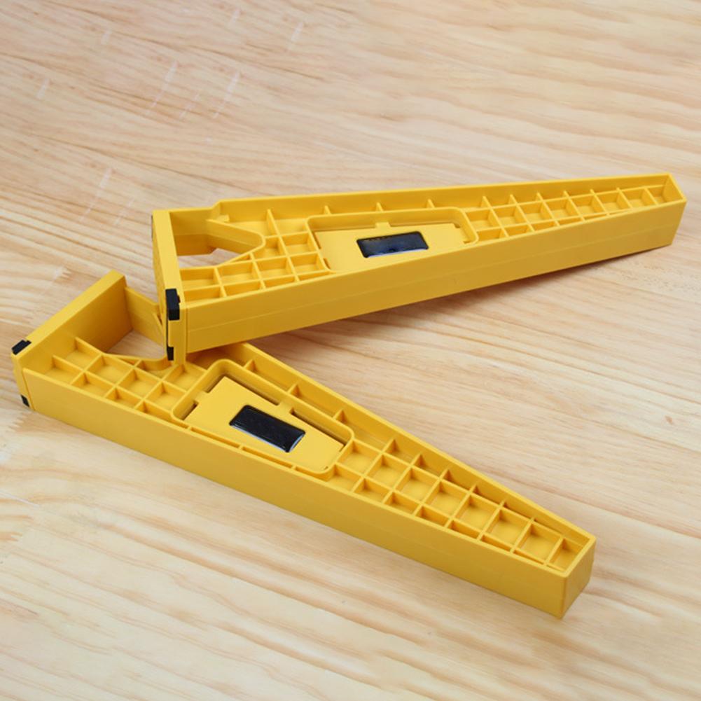 2pcs Drawer Track Slide Installation Jig Mounting Fast Installation of Locator Engineering Plastics Cabinet Woodworking Hardwar