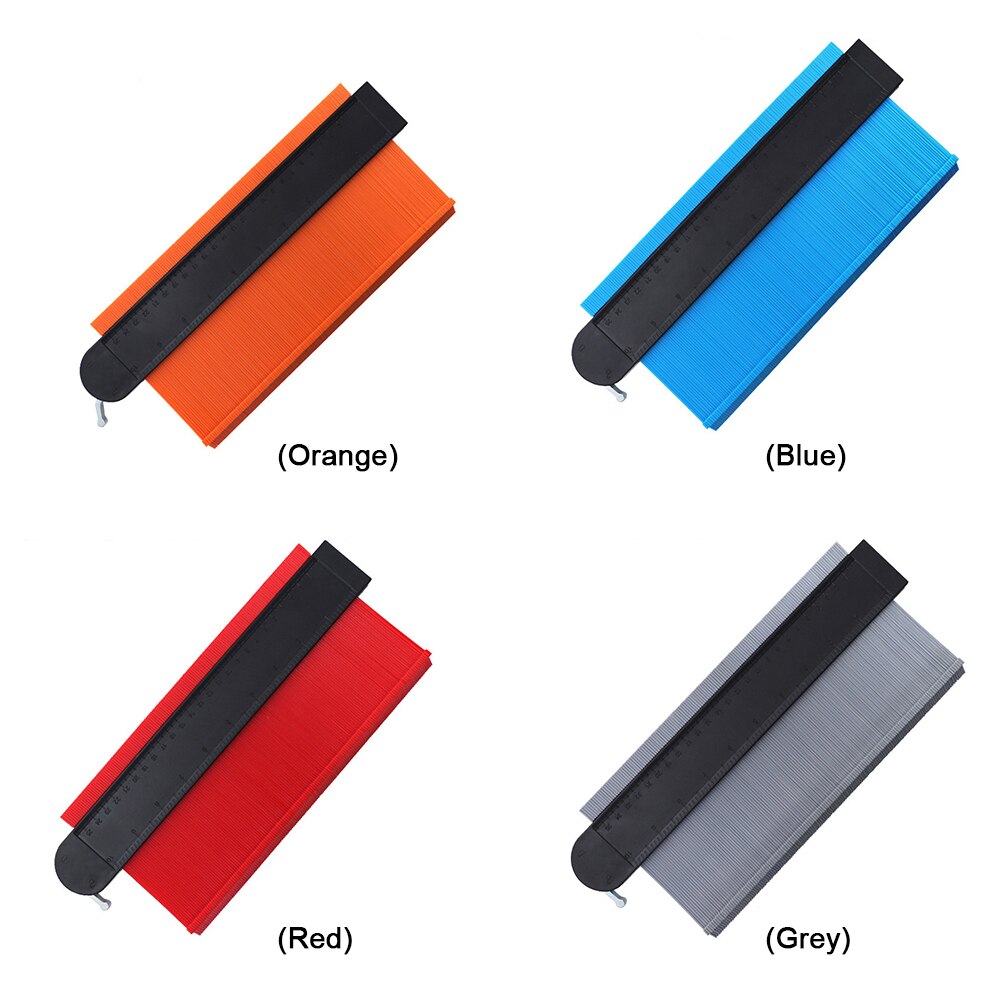 Lock Wider Contour Gauge Profile Tool Edge Shaping Tiles Wood Measure Ruler Shaping Wood Measure Ruler Laminate Tiles Gauge