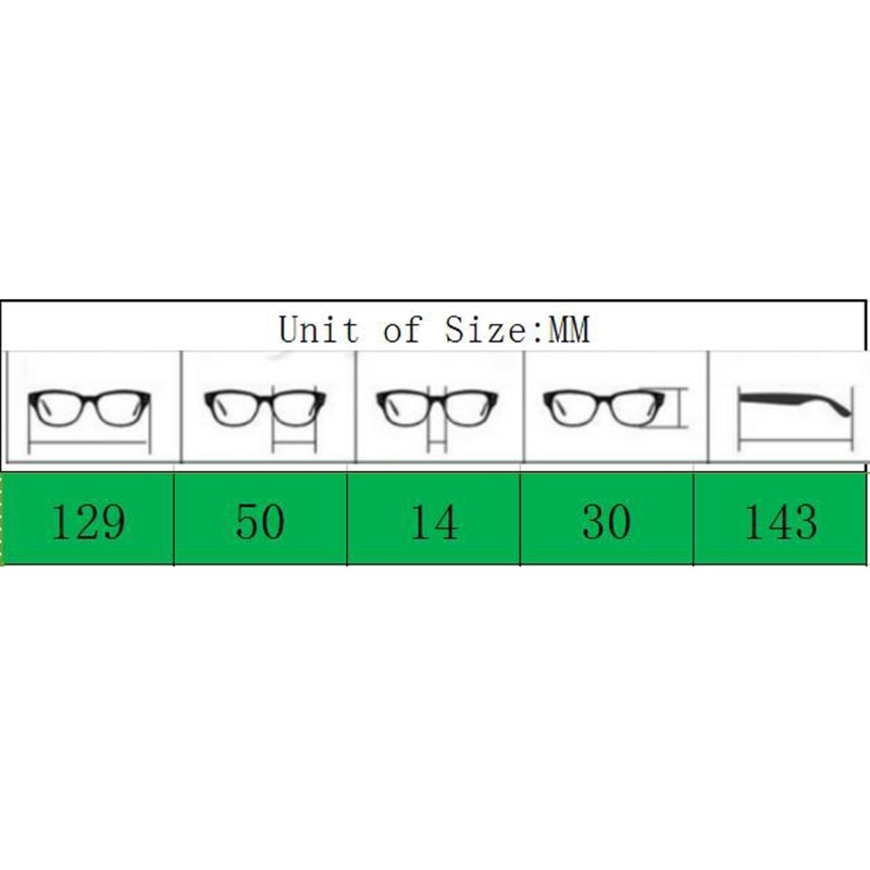 Lys op multi styrke briller førte læse briller brille diopter forstørrelsesglas  n20_ f