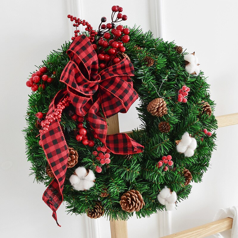 Weihnachtsschleifen Rot Samt - Dekorative Schleifen Für Baum, Tür & Fenster In 3 Größen