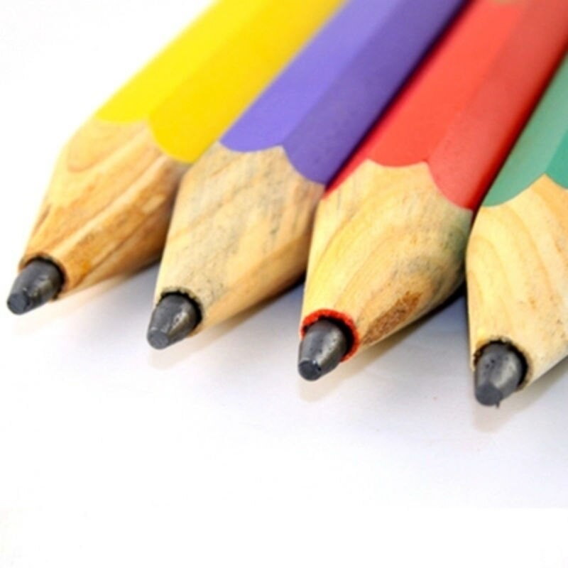 Grafit bly kerne sort stor blyant træ blyant børste personlighed kæmpe blyant tømrer blyant papirvarer til skole