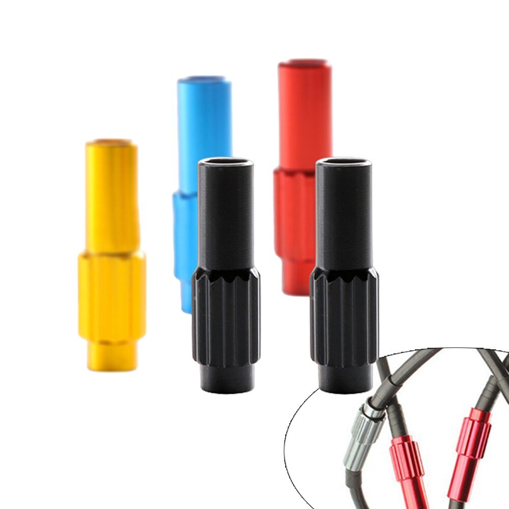 Cavo cambio bici puntali di regolazione coassiali cambio in linea lunghezza deragliatore vite barilotto MTB velocità variabile linea di trazione congelamento centrale