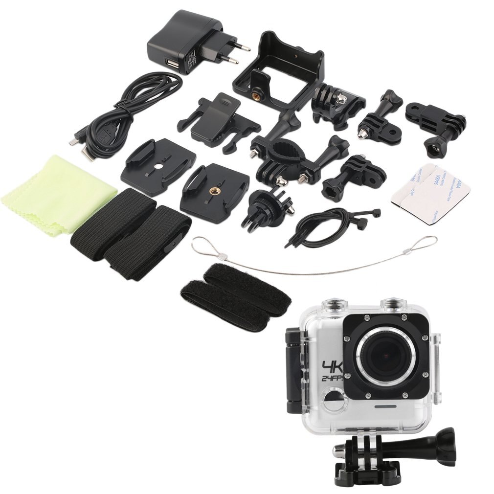 M20 24fps ULTRA HD 16MP Sport Action cam Mini Macchina Fotografica di WiFi Webcam Impermeabile