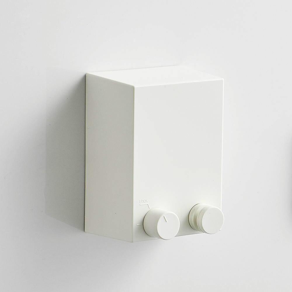 Dubbele Rij Waslijn Wandmontage Intrekbare Wasdroger Staal Touw Muur Hanger Wasgoed Droger Indoor Kleding Lijn MJ1104: white-B