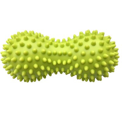 Jordnøddeform massagebold fitness sport træning kropsstress pvc fod spids muskel massage bold hånd spids fysioterapi bold: Lysegrøn