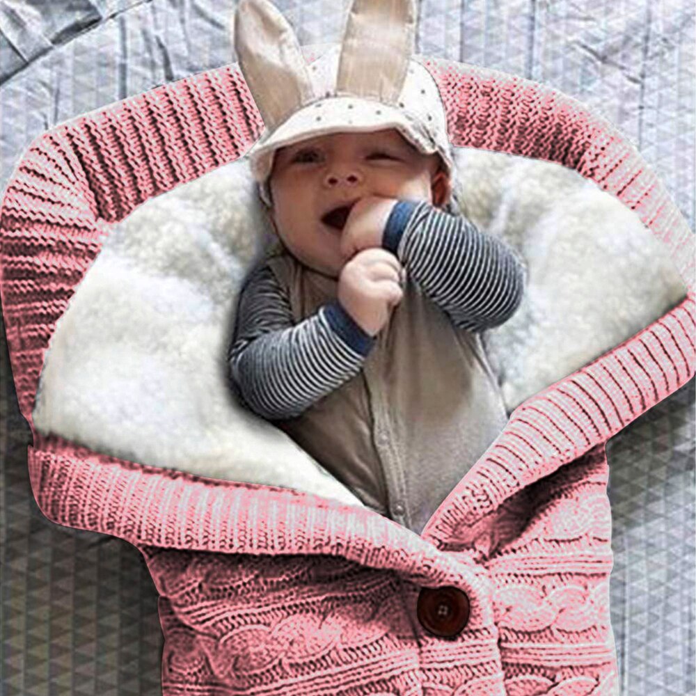Baby Schlafsack Winter Warme Schlafsäcke Kleinkind Geschmack betroffen wickeln wickeln Kinderwagen wickeln Kleinkind Decke wickeln Schlafsack 0 ~ 12M