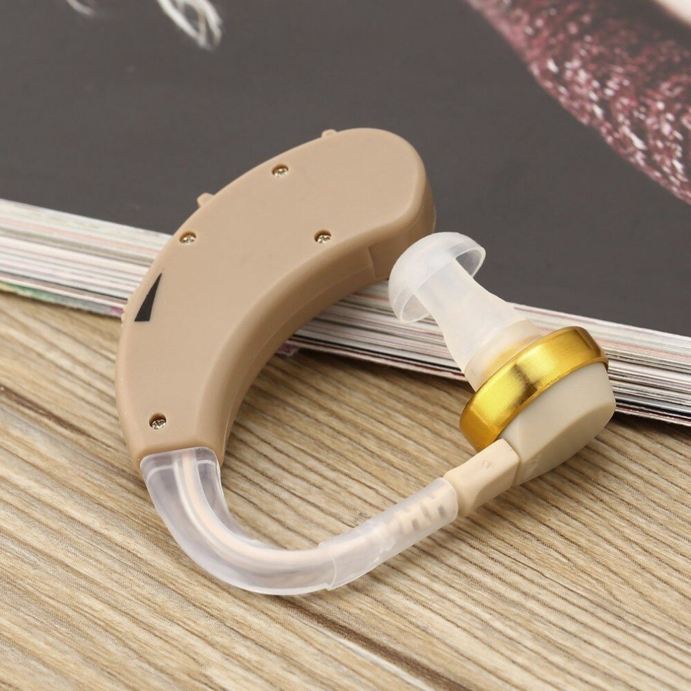 Mini Hearing Aids Sound Voice Amplifier Hearing Aid Kit Behind Ear Care Adjustable Sound Enhancer For The Elderly hear aid