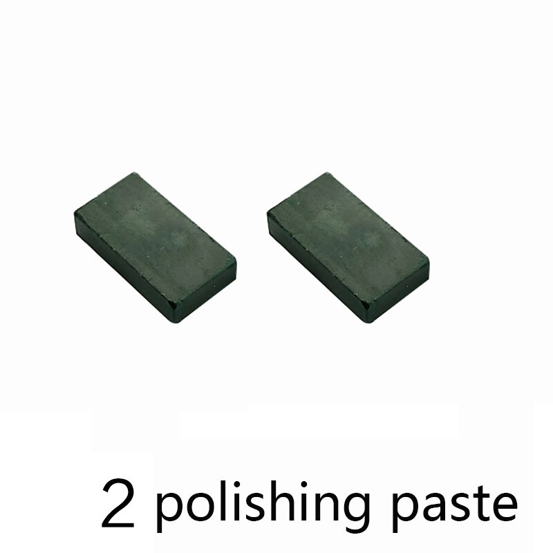 Sharpened Leather Knife Sharpener Compound Grinding Knife Paste Sharpening Wax Grinding Polishing Leather Machine Honing Strop: 2 pcs