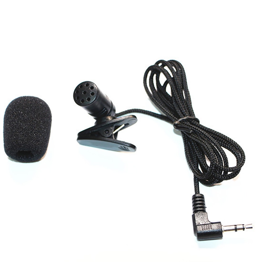 Unidirectionele Lavalier Microfoon Condensator Microfoon Met Ruisonderdrukking & 1.18 M Kabel Voor Telefoon En Smartphones, Zwart