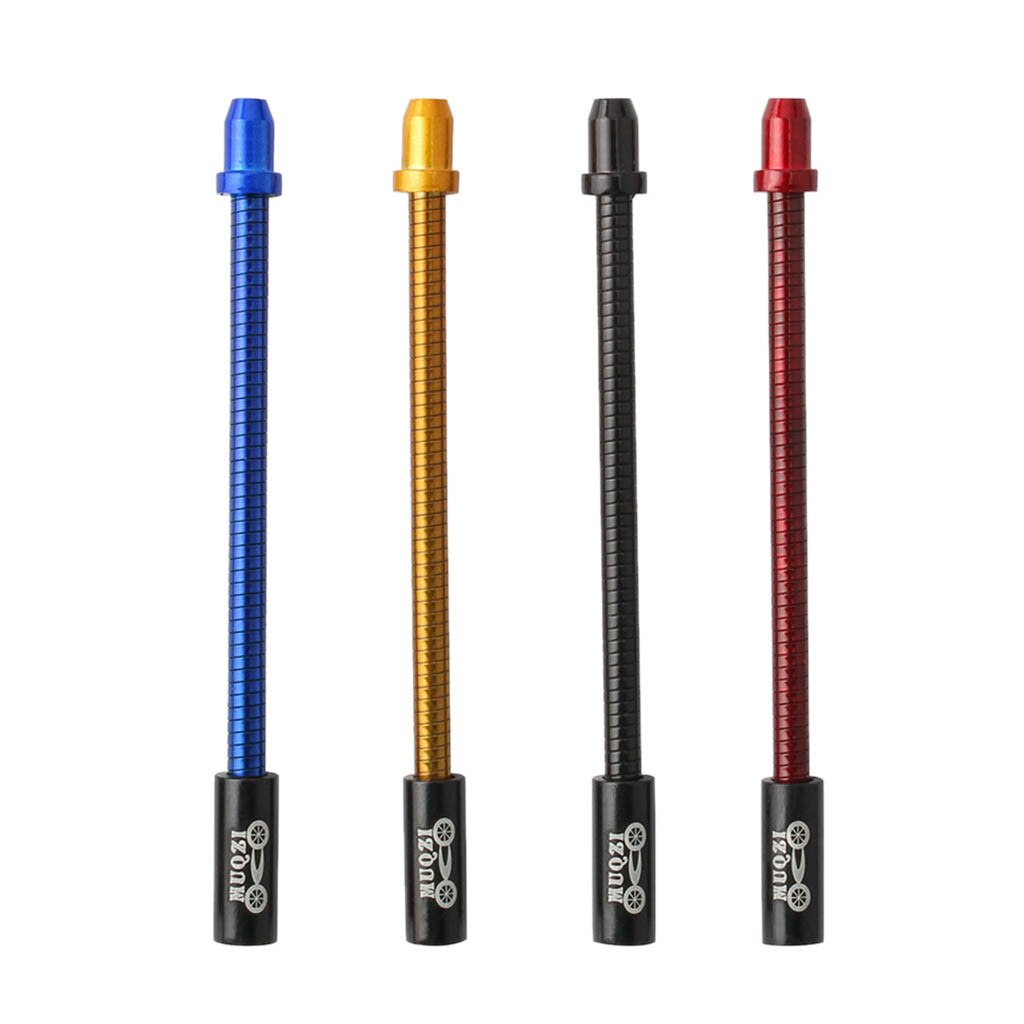 1 PC bicicleta V Freno de freno de codo de acero inoxidable llena de aceite resorte Flexible de protección manguera guía de Cable doble tubo MTB