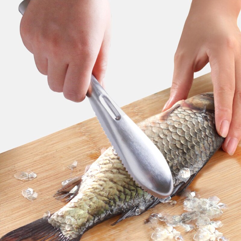 Scraping Scale Kill Fish With Knife Machine Kitchen Accessories Multi Purpose Gadgets Home Cooking Tools Scrape Fish Gadget