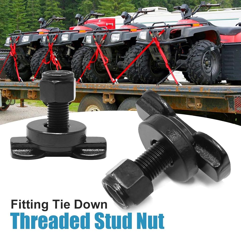 M 10*30Mm Haak Vastbinden Touw Met Wasmachine En Montageschroeven Ankerpunt L Track Schroefdraad Voor Auto Boot Touwen Koordband