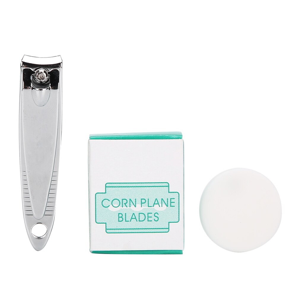 Voet Eelt Remover Voet Schaven Tool Dode Huid Pusher Nagelknipper Pedicure Tool Set Nail File Voet Raspen