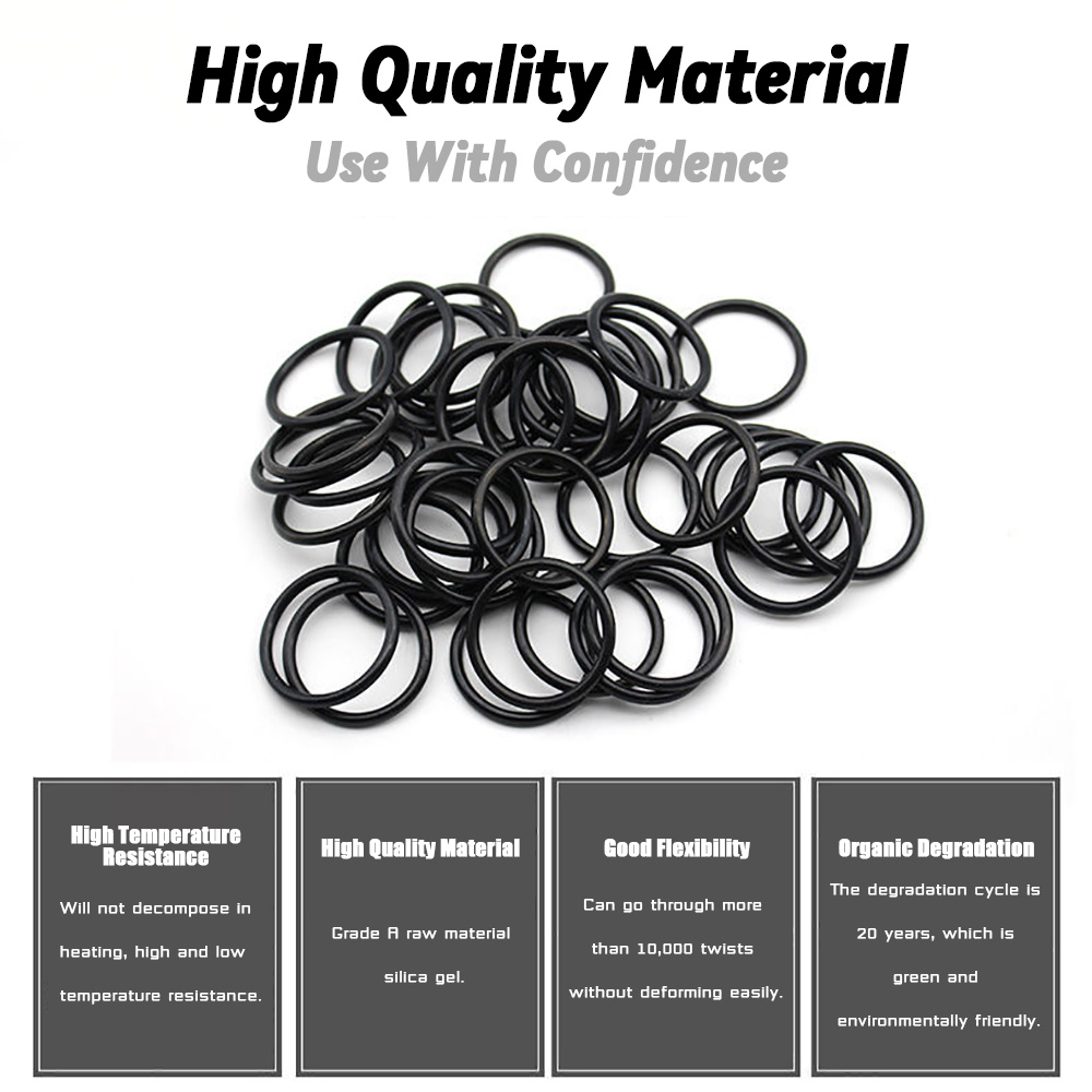 Gummi O Ring einstellen Dichtungen Dichtung Nitril Gummibänder Hochdruck O-Ringe Reparatur Bausatz Dichtung Gummiband O Gummi Ringe einstellen