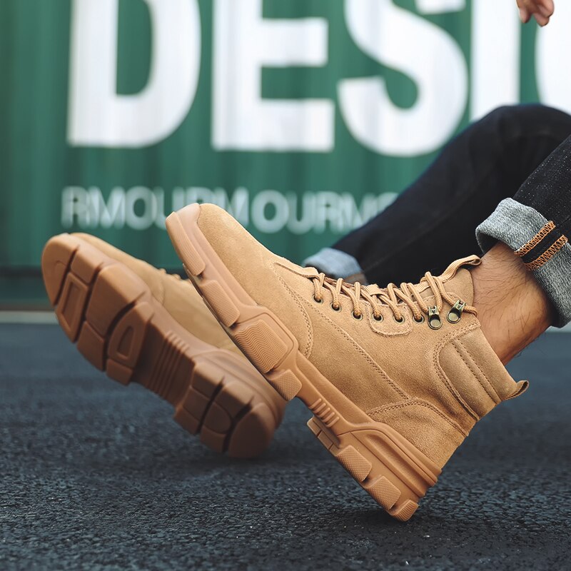 Winter herenschoenen hoge heren casual schoenen outdoor schoenen voor heren zwarte canvas schoenen heren katoenen schoenen sneeuwlaarzen 39
