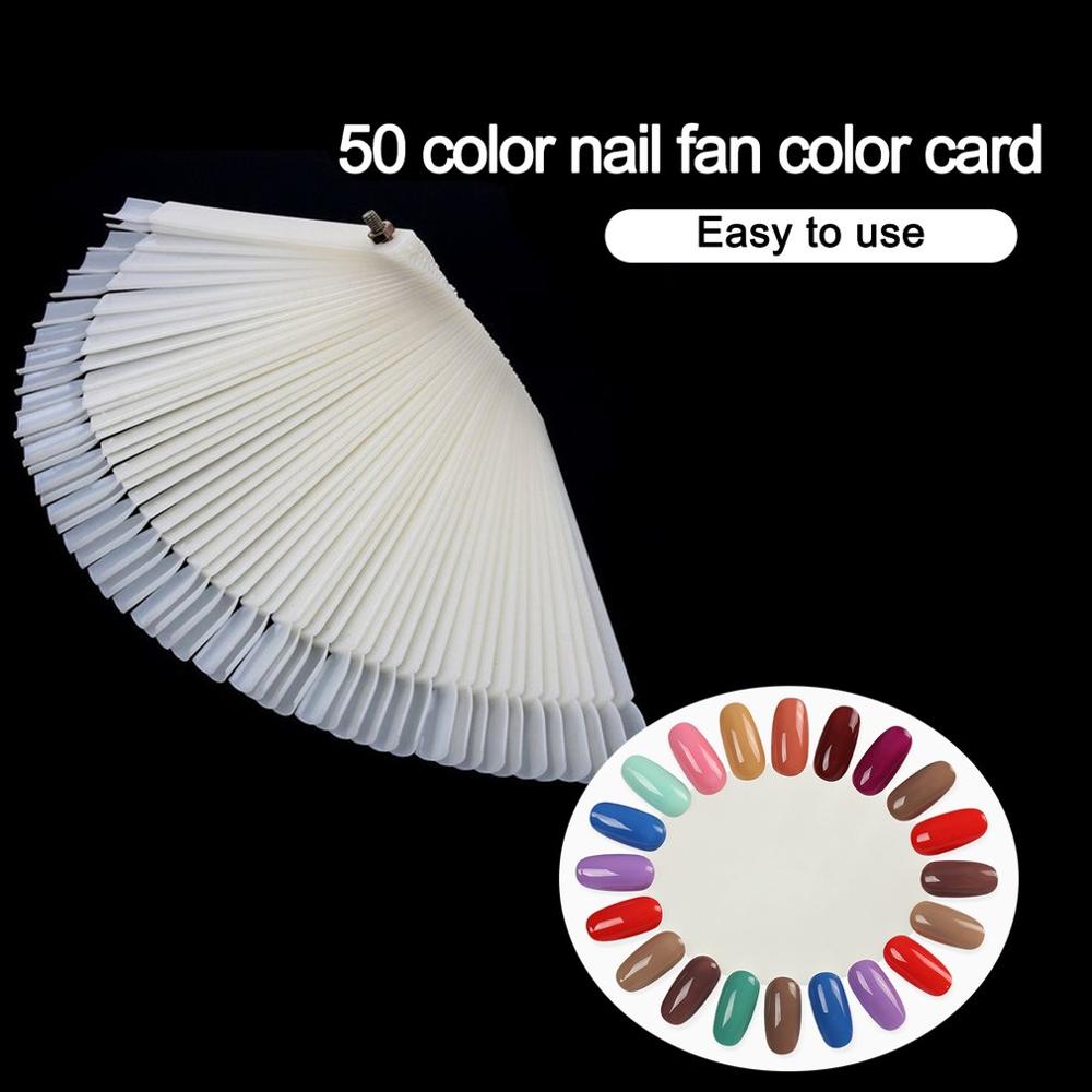 50/Set Nail Art Tips Display Practice Sticks Fan S... – Vicedeal