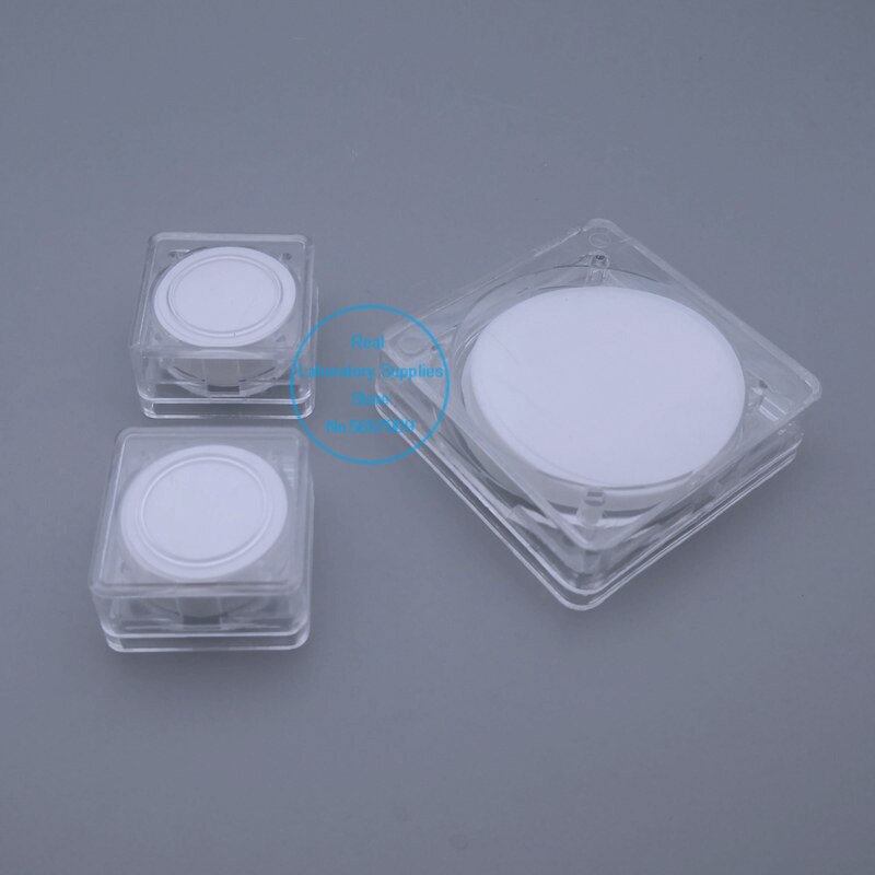 50 unids/lote laboratorio PTFE hidrofílico Dia 47mm 50mm múltiples de tamaño de poro Membrana microporosa millipore filtros de filtro de membrana