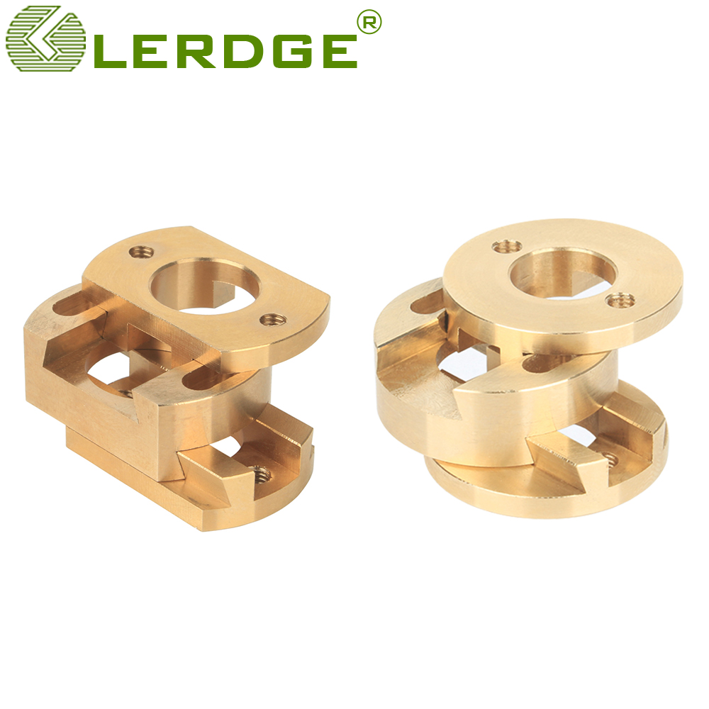 Ender 3 Z-as schroefkoppelingen Oldham-koppeling voor CR10 S4 S5 CR10S PRO Ender3 Pro V2 3S BLV 18/16 mm T8-schroef 3D-printeronderdelen