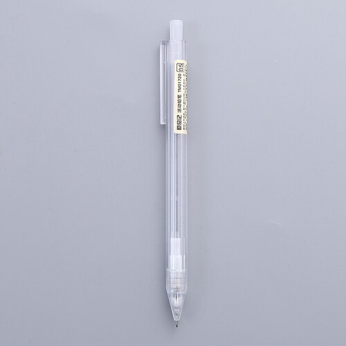 0.5/0.7mm 2B Plastic Mechanical Pencil Drawing writing Transparent Automatic Pencils Office school supplies propelling pencil: 0.5mm-2