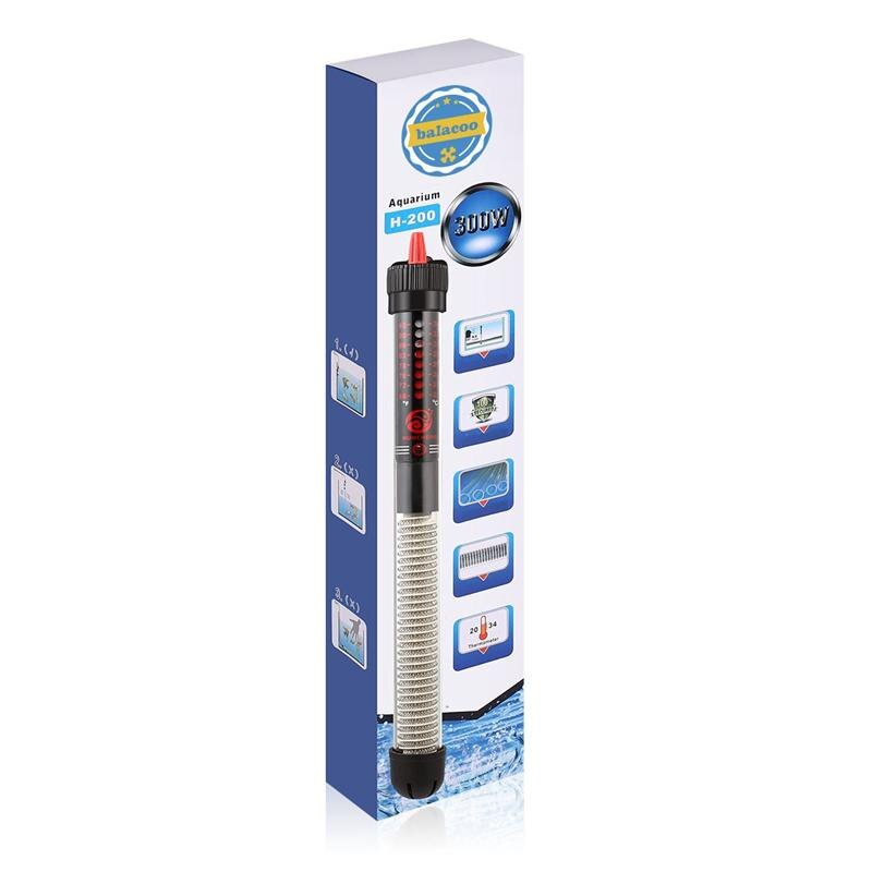 Submersible Aquarium Heater 300W EU Plug 220V Aquarium Heater Fish Tank Heater Aquarium Heating Rod For Fish Tank Pond Aquarium