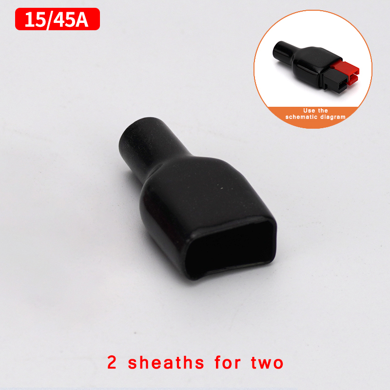 15A/30A/45A/75A 120A Ampere Stecker 600V Für Anderson Powerpole Stecker Mit Gummi Staub Abdeckung Ärmeln für Elektrische Ausrüstungen