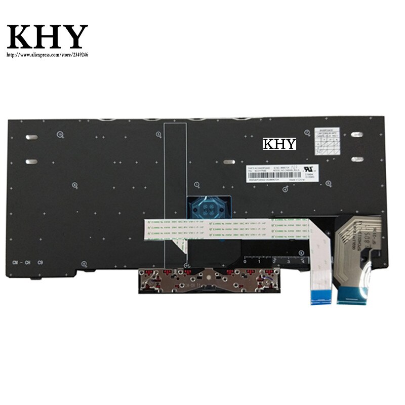 Original US IND keyboard For ThinkPad X280 A285 X390 X395 ThinkPad L13 Yoga S2 5th S2 Yoga 5th FRU 01YP000 01YP080 01YP160